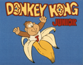 Concept art for Donkey Kong Junior, used as a promotional photo.