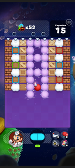 Stage 310 from Dr. Mario World