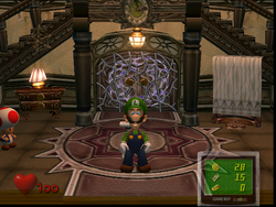 The Foyer from Luigi's Mansion