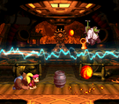 The Knautilus from Donkey Kong Country 3: Dixie Kong's Double Trouble!