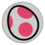 Pink Yoshi's emblem from Mario Kart Tour