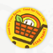 A sticker in Mario Kart World