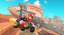 An official screenshot of Mario in Mario Kart World.