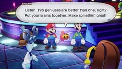 The Dueling Geniuses side quest in Mario & Luigi: Brothership.