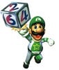 Mario Party 2 artwork: Luigi