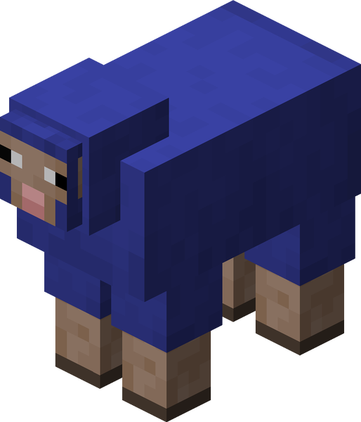 File:Minecraft Sheep Blue.png