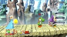 Nabbit inside Yoshi Egg glitch from Super Smash Bros. for Wii U.