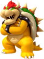 Bowser standing with hands crossed