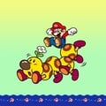 Mario and a Wiggler