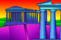 The Parthenon in Mario is Missing! (DOS)