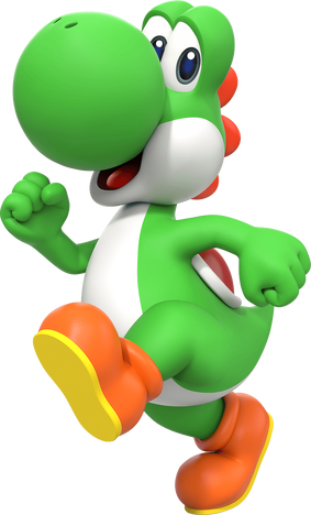 Artwork of Yoshi for Super Mario Party Jamboree (also used as a profile icon for the Nintendo Switch since version 20.0.0)