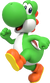 Artwork of Yoshi for Super Mario Party Jamboree (also used as a profile icon for the Nintendo Switch since version 20.0.0)