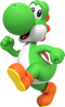 Artwork of Yoshi for Super Mario Party Jamboree (also used as a profile icon for the Nintendo Switch since version 20.0.0)