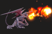 Ridley's standard special in Super Smash Bros. Ultimate