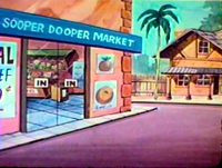 The Sooper Dooper Market in Saturday Supercade