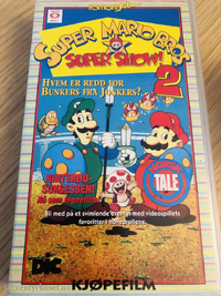 Cover for the Super Mario Bros. Super Show! 2: Hvem er redd for Bunkers fra Jonkers? VHS