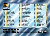 Super Mario Bros. Trading Cards checklist