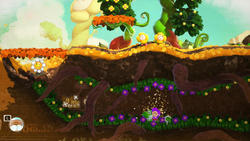 One of the Smiley Flower from the level Crazee Dayzee Habitat
