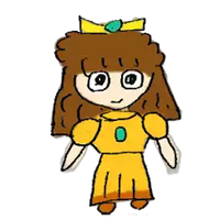 An amiibo drawing in WarioWare Gold
