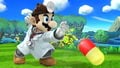 Dr. Mario's move in Super Smash Bros. for Wii U