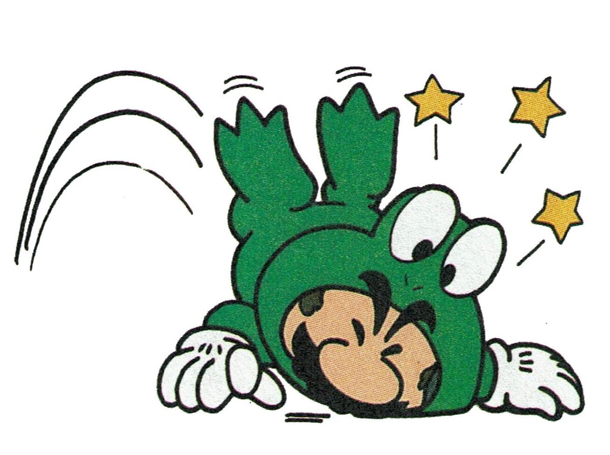 File:Frog Mario hurt SMB3 art.jpg - Super Mario Wiki, the Mario ...