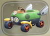 The green Biddybuggy from Mario Kart World