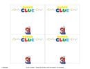 Printable Super Mario-themed clue cards