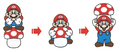 SMAS SMB2 Mario Picking Up Mushroom.png