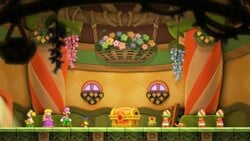 Fluff-Puff Peaks Cabin in Super Mario Bros. Wonder