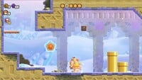 The second Wonder Token in the level Search Party Puzzling Park in Super Mario Bros. Wonder