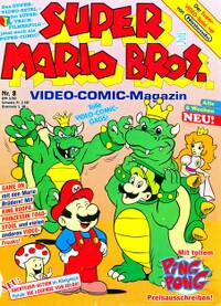 Cover of Super Mario Bros. Video-Comic-Magazin Nr. 8