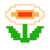 Fire Flower icon in Super Mario Maker 2 (Super Mario Bros. style)