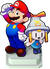 Mario & Connie Statue from Super Mario Run