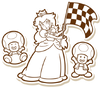 Super Nintendo World stamp
