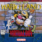 North American box art for Virtual Boy Wario Land