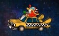 Dribble's taxi and the octoblazooka