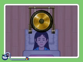 The microgame Sleepy Head in WarioWare Gold