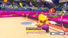 Rhythmic Ribbon in Mario & Sonic at the London 2012 Olympic Games (Wii).