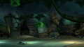 The empty banana cave in Donkey Kong Country Returns