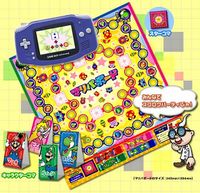 Artwork of the Bonus Board from Mario Party Advance