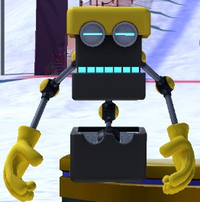 Cubot as he appears in Mario & Sonic at the Sochi 2014 Olympic Winter Games