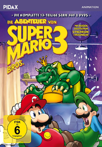 Cover of the Die Abenteuer von Super Mario Bros. 3 DVD