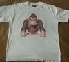 Front of a Donkey Kong Country themed shirt from Kellogg's.