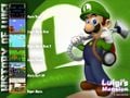 Wallpaper of the history of Luigi in games prior to Luigi's Mansion