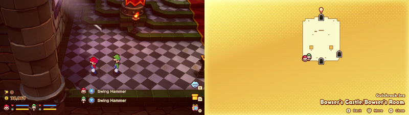 Second and third Hidden Blocks in Wayaway Island from Mario & Luigi: Brothership