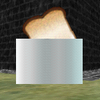 A bread containing messages from Mario Artist: Polygon Studio