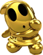 Artwork of Shy Guy (Gold) from Mario Kart Tour