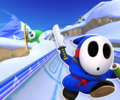 The course icon of the R variant with Shy Guy (Ninja)