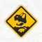 A sticker in Mario Kart World