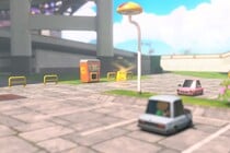 A Yoshi's vending machine in Mario Kart World